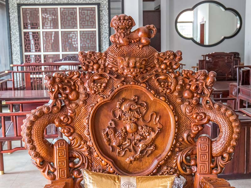 边坝老旧红木家具保养